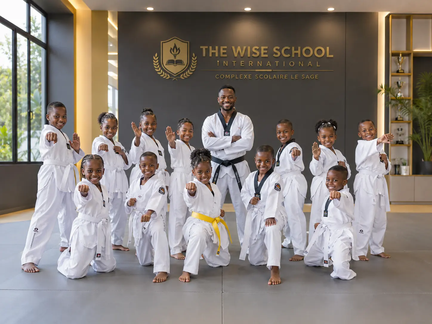 Le cours de taekwondo