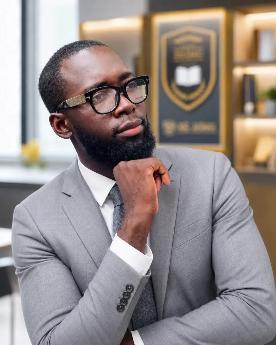 Monsieur Osée Sakalulu, enseignant au Complexe Scolaire Le Sage